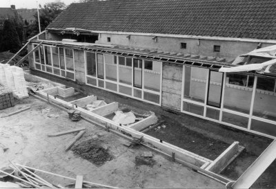 Verbouwing OBS De Woordhof in 1985