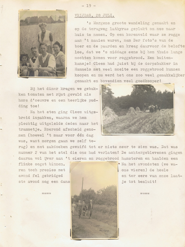 De Hummelhooiers - 28 juli 1944