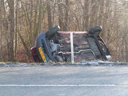 Ongevallen op de Zelhemseweg (N330) Hummelo-Zelhem.