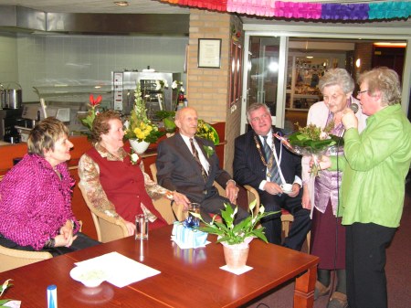 Echtpaar Bosman-Van Vlaanderen 60 jaar getrouwd (Hyndendael)