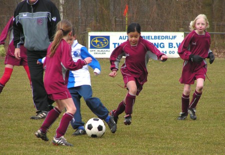 Meisjesteam voetbalvereniging HC'03