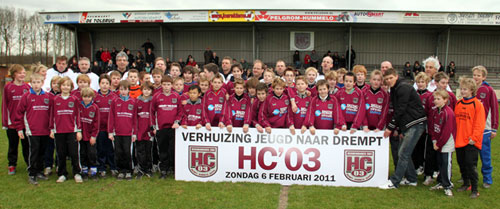 Presentatie HC'03 jeugdteams in Drempt