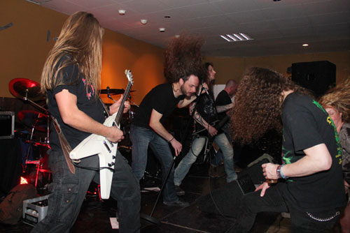 Mortal Form tijdens Metal Fest in Hummelo
