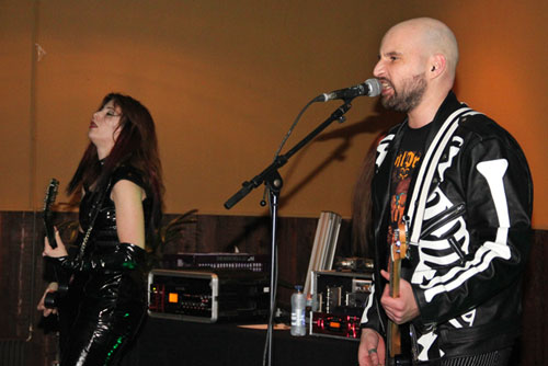 Deadcell tijdens Metalfestival in Hummelo