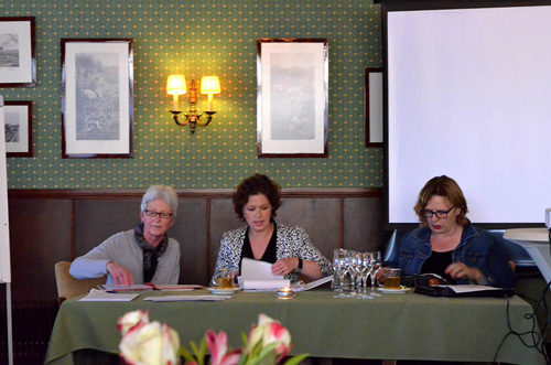 Josee Postmaa, Elisabeth de van der Schueren en Martine Rexwinkel