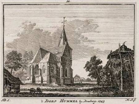 Kerk in Hummelo in 1743
